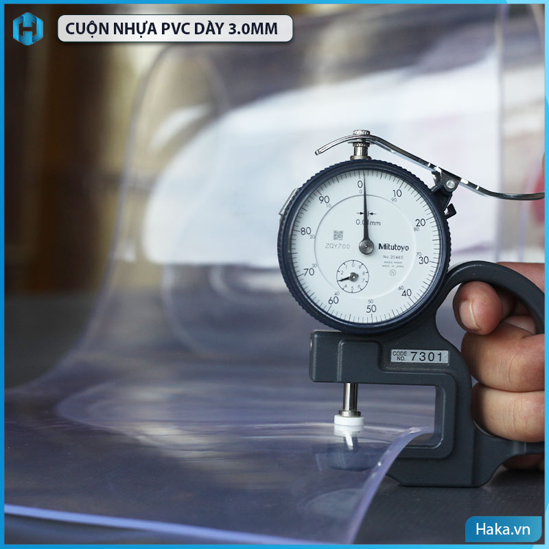 Cuộn màng nhựa PVC 3.0mm* 20cm* 50m