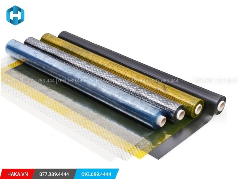 cuộn nhựa PVC lưới mắt cáo HAKA