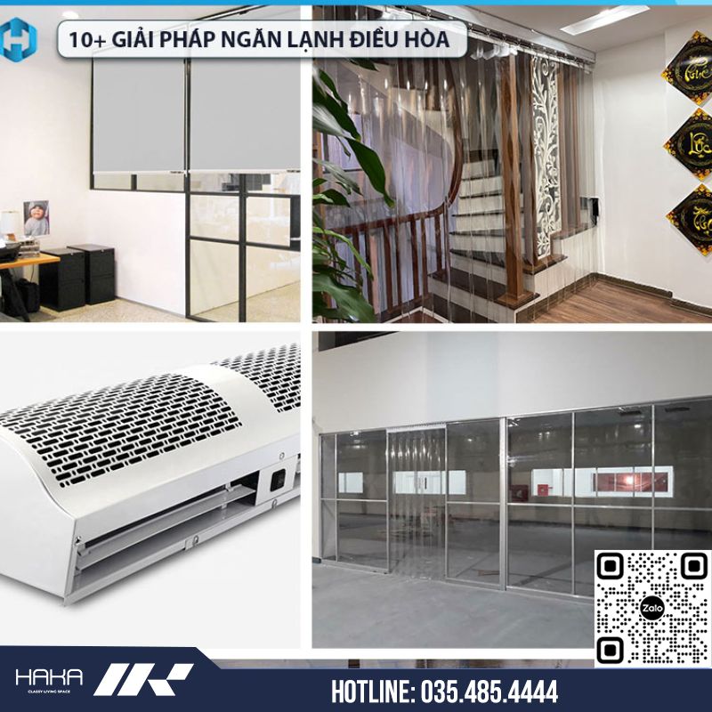 15+ giải pháp ngăn lạnh điều hòa