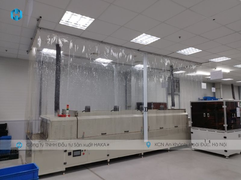 Giải pháp rèm kéo sun giá rẻ phân khu nhà xưởng