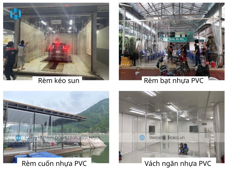 Màng nhựa PVC an toàn ở nhiệt độ thường vì vậy nó có tính ứng dụng rất cao