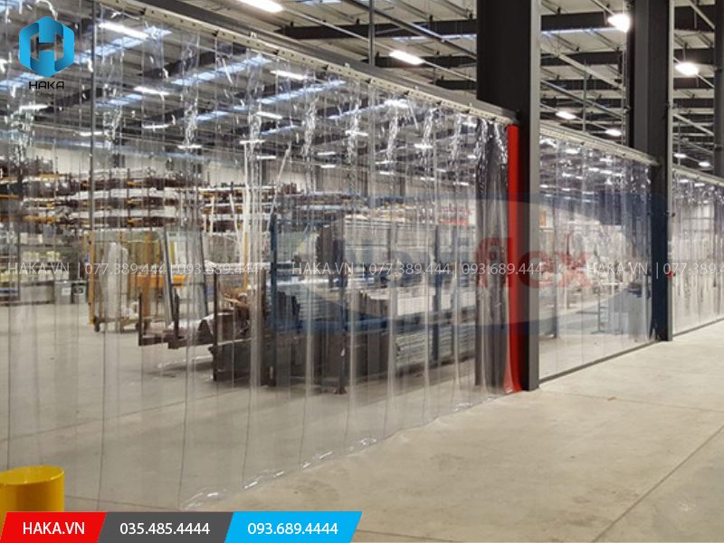 ngăn lạnh điều hòa rèm treo bản to khổ rộng