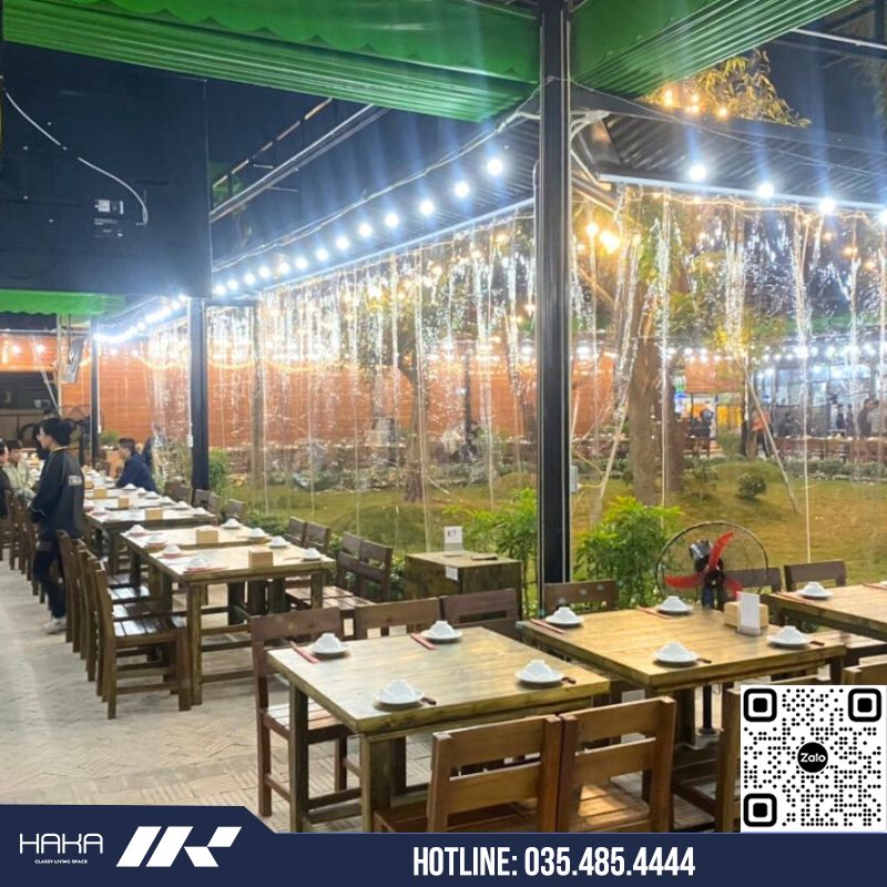 Rèm nhựa ngăn lạnh Hà Nội
