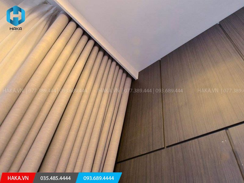 rèm vải ngăn lạnh điều hòa