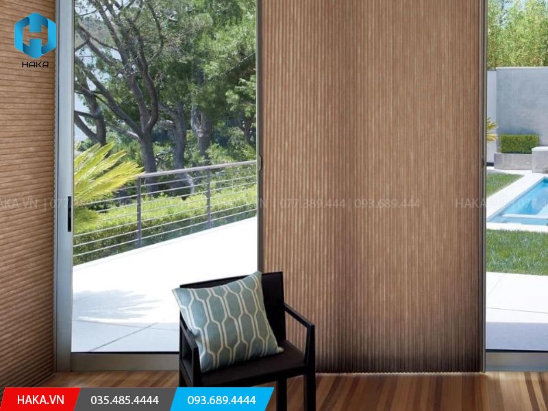 vách tổ ong kéo linh động theo các hướng