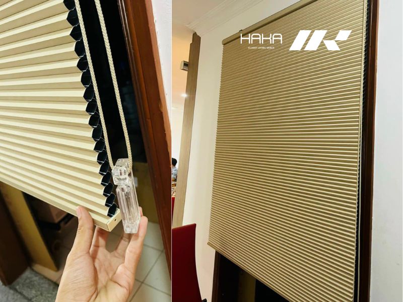 rèm cuốn tổ ong hàn quốc mẫu mới nhất
