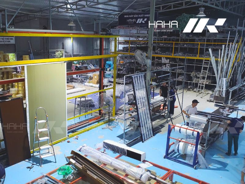 nhà máy sản xuất rèm tổ ong HAKA nhà máy sản xuất rèm tổ ong HAKA