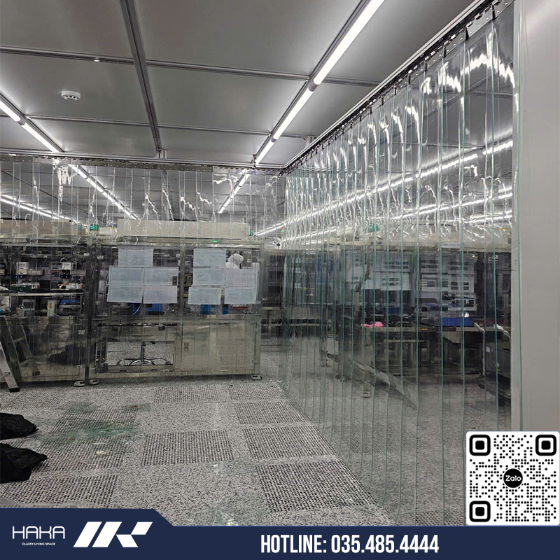 Lắp Đặt Rèm Nhựa Ngăn Lạnh Tại Nhà Máy Optrontech Vina Lắp Đặt Rèm Nhựa Ngăn Lạnh Tại Nhà Máy Optrontech Vina