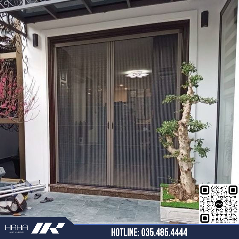 Cửa lưới chống muỗi thân thiện với sức khỏe và môi trường mang lại hiệu quả lâu dài,