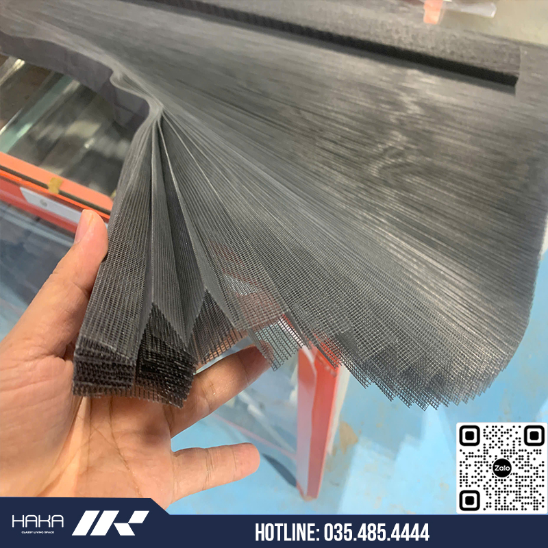 Phần lưới chống muỗi sợi thủy tinh có tác dụng ngăn muỗi và côn trùng