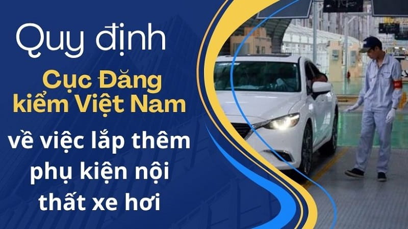 Rèm tổ ong ô tô hoàn toàn được đăng kiểm dưới góc độ pháp lý