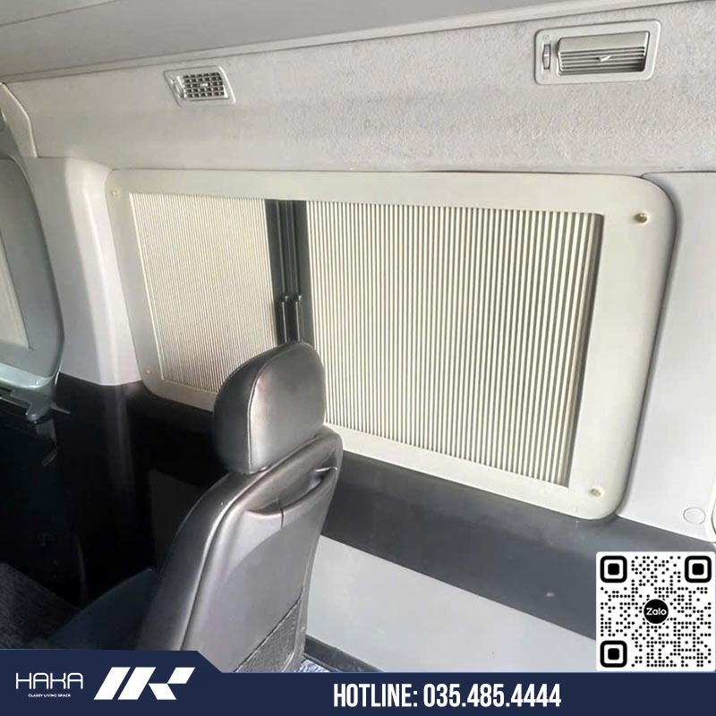 Rèm Tổ Ong Ô Tô Ford Transit 16 Chỗ: Cách Nhiệt VIP